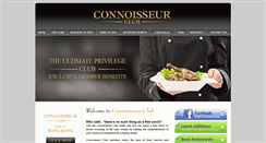 Desktop Screenshot of connoisseurclub.com